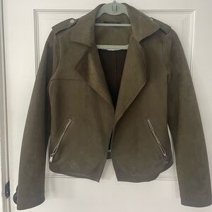 T Tahari Olive Jacket